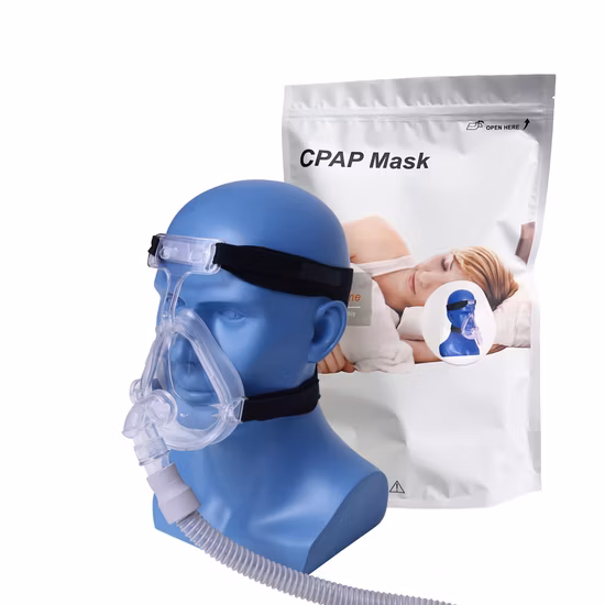 Prezzo di fabbrica in Cina Maschera nasale CPAP/Maschera per apnea notturna/Maschera integrale CPAP o persone che dormono e russano