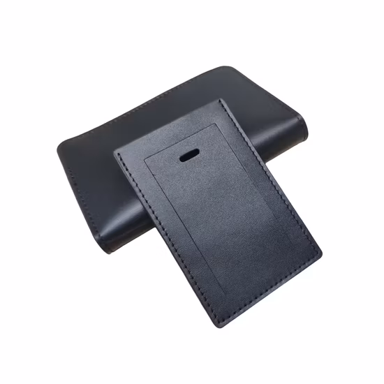 Accessorio da viaggio per porta passaporto con etichetta per bagagli in vera pelle di mucca di vendita calda