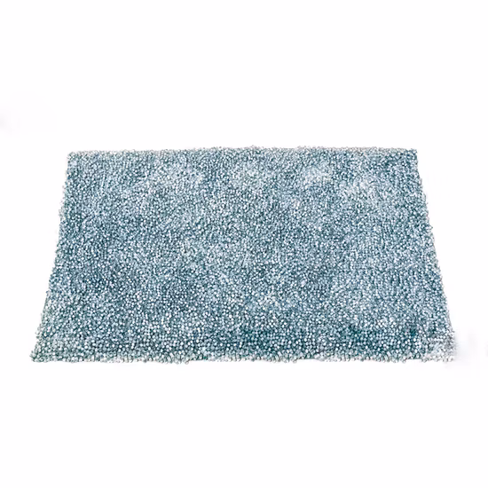 Coral Velvet Pile Memory Foam Anti