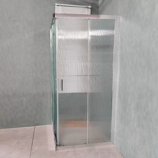 Fori di scarico di aspirazione Doccia trasparente Bagno di sicurezza Non